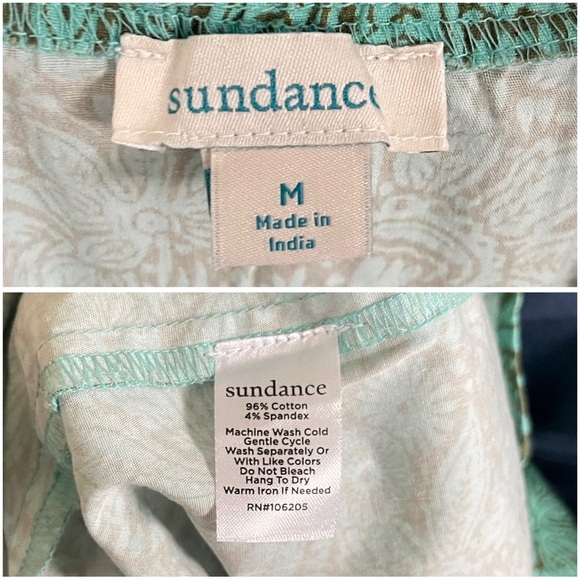 Sundance Jade floral tiered midi dress size medium New - Picture 7 of 8